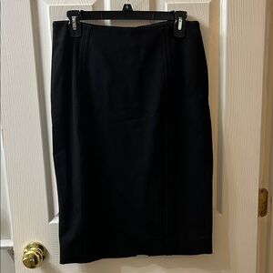 White House Black Market Classic Black Pencil Skirt